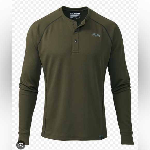 KUIU Shirts Nwt Kuiu Pro Merino 20 Henley Nuyarn Wool Mens Base Layer In Loden Poshmark
